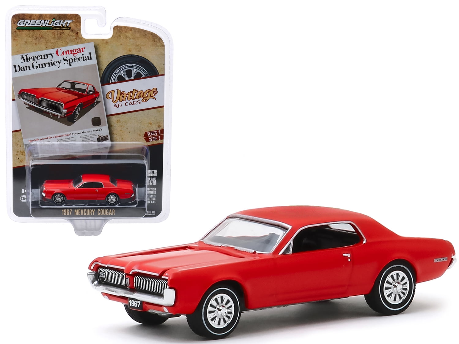 1967 Mercury Cougar Red