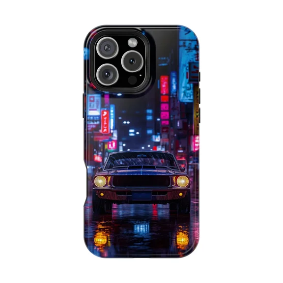 1967 Muscle Car Tokyo Street Art Case for iPhone 17 11 12 13 14 15 16 Pro Max
