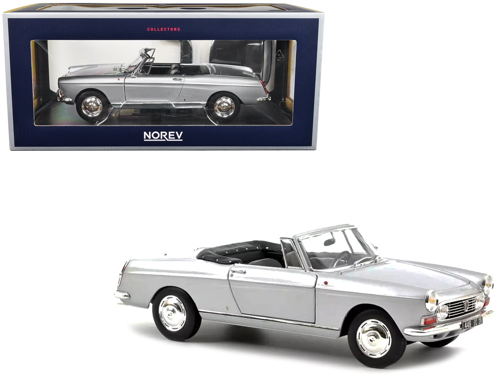 Norev 1/18 Peugeot 404 Coupé – Bleue, Miniature D'occasion