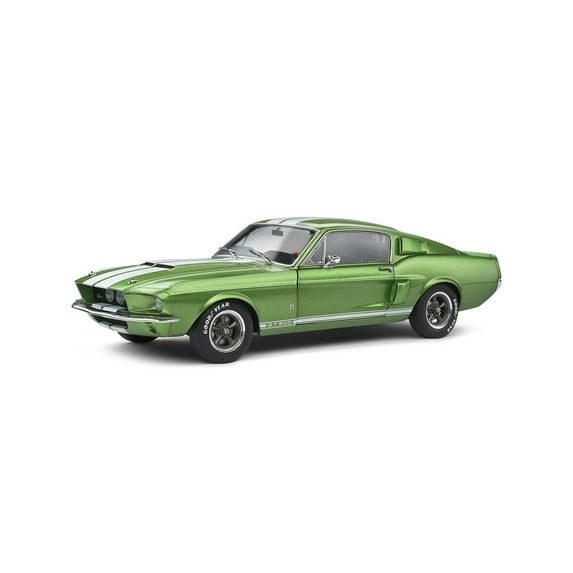 1967 Shelby GT500, Green - Solido S1802907 - 1/18 Scale Diecast Model Car