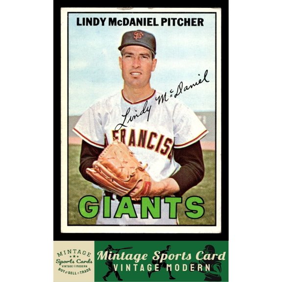1967 Topps Lindy McDaniel #46