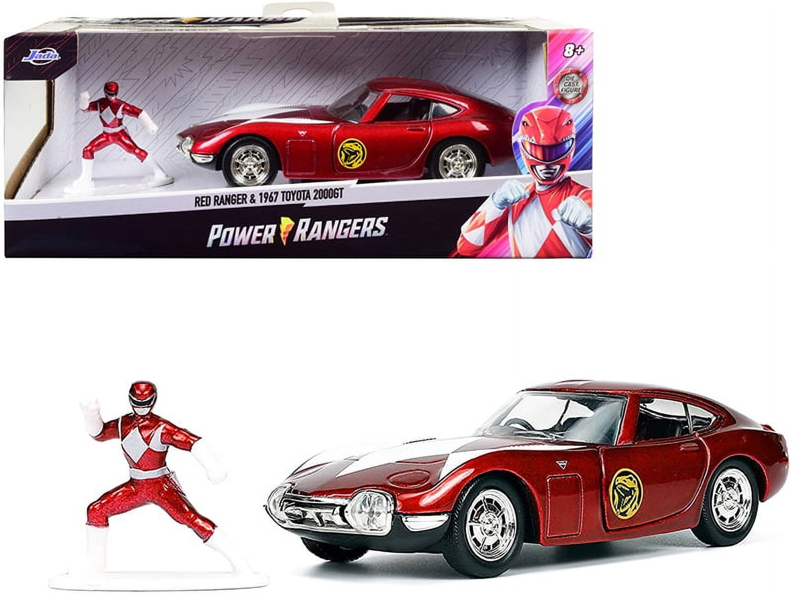 1967 Toyota 2000GT RHD (Right Hand Drive) Red Metallic and Red Ranger Diecast Figurine 1967 Toyota 2000GT RHD (Right Hand Drive) Red Metallic and Red Ranger Diecast Figurine