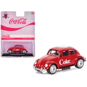 1967 Volkswagen Beetle "Coca-Cola" Red 1/50 Diecast Model by Motorcity Classics