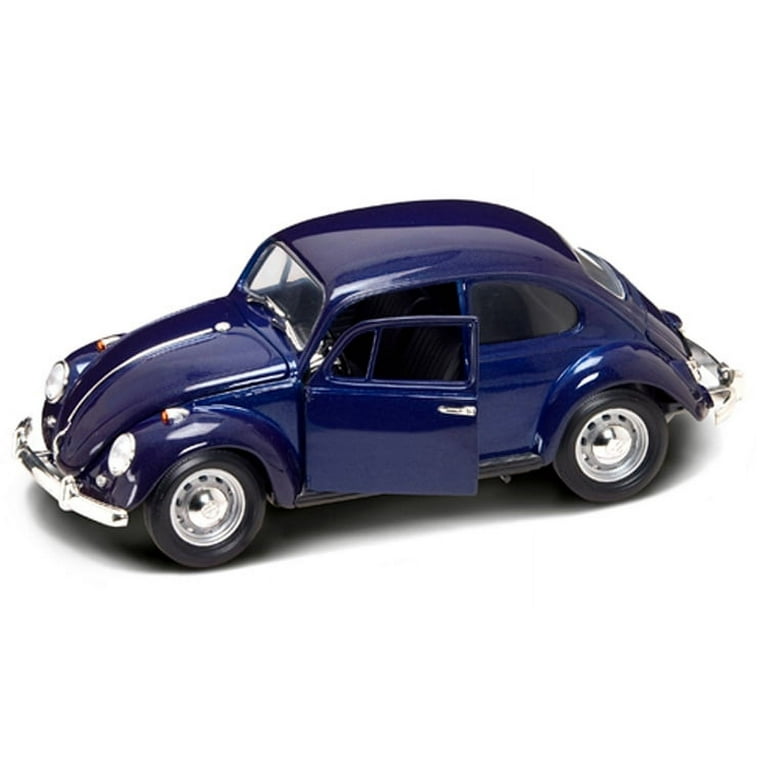 未使用❕1/18 1967 Volkswagen Beetle yat 1967 Volkswagen Beetle in Dark Blue Diecast Model Car in 1