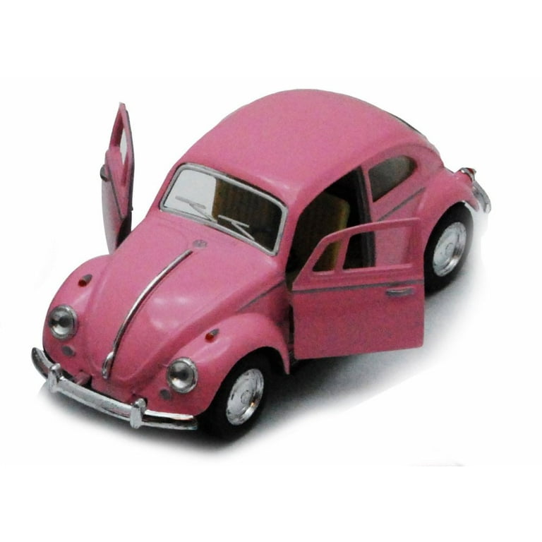 フランクリンミント 1967 Volkswagen Beetle ミニカー 1967 Volkswagen Beetle - Yellow 1:24 Diecast Car Model by
