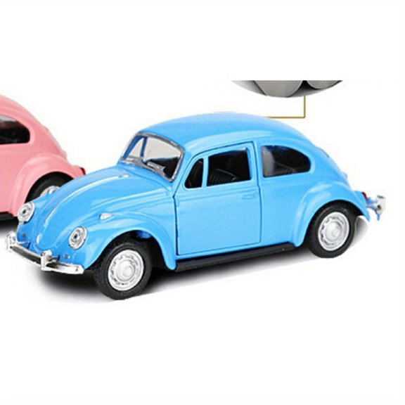 1967 classic Beetle model, pull-type pull car model, bookshelf decoration, home decoration,Birthday presents, Christmas presents