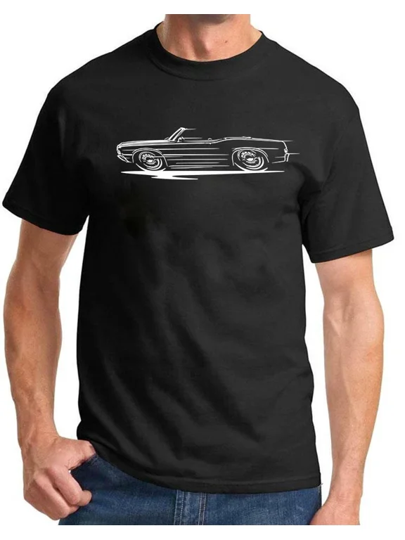 1968 1969 Ford Torino Convertible Classic Redline Design Tshirt NEW