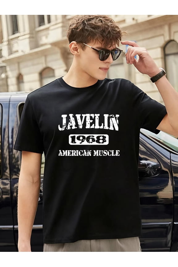 1968 AMC Javelin American Muscle Car Classic Vintage Car Lover T-Shirt Unisex, for men & women, up to size 5XL