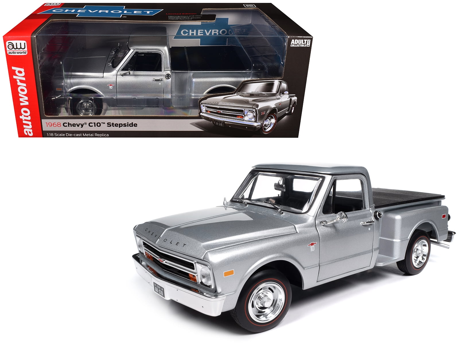 Chevrolet C10 Diecast Models and Collectibles in Blue and White