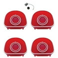 thumbnail image 1 of 1968 Chevrolet Impala Caprice LED Tail Light SS Trim Set of 4 w/ LED Flasher, 1 of 1