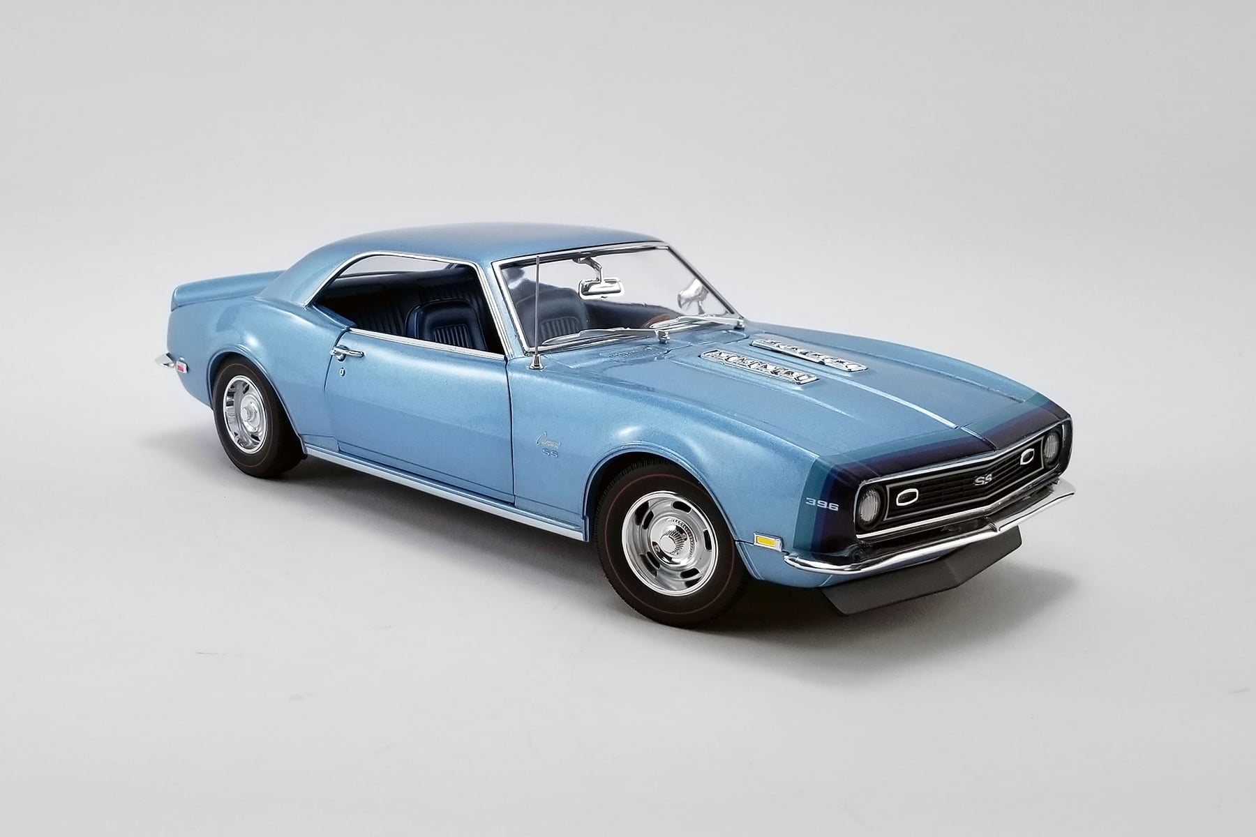 1968 Chevy Camaro SS Unicorn Coupe, Light Blue - Acme