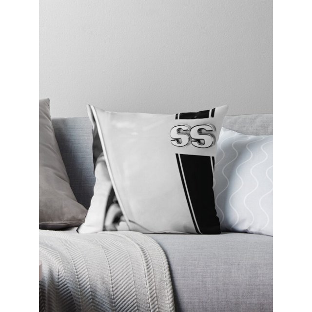 1968 Chevy Camaro detail Throw Pillow Covers Cases Cushion Cover Case