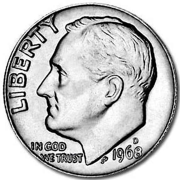 1968-D Roosevelt Dime BU