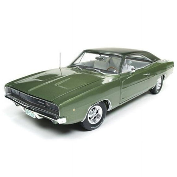 1968 Dodge Charger R&T Diecast Car - Medium Green