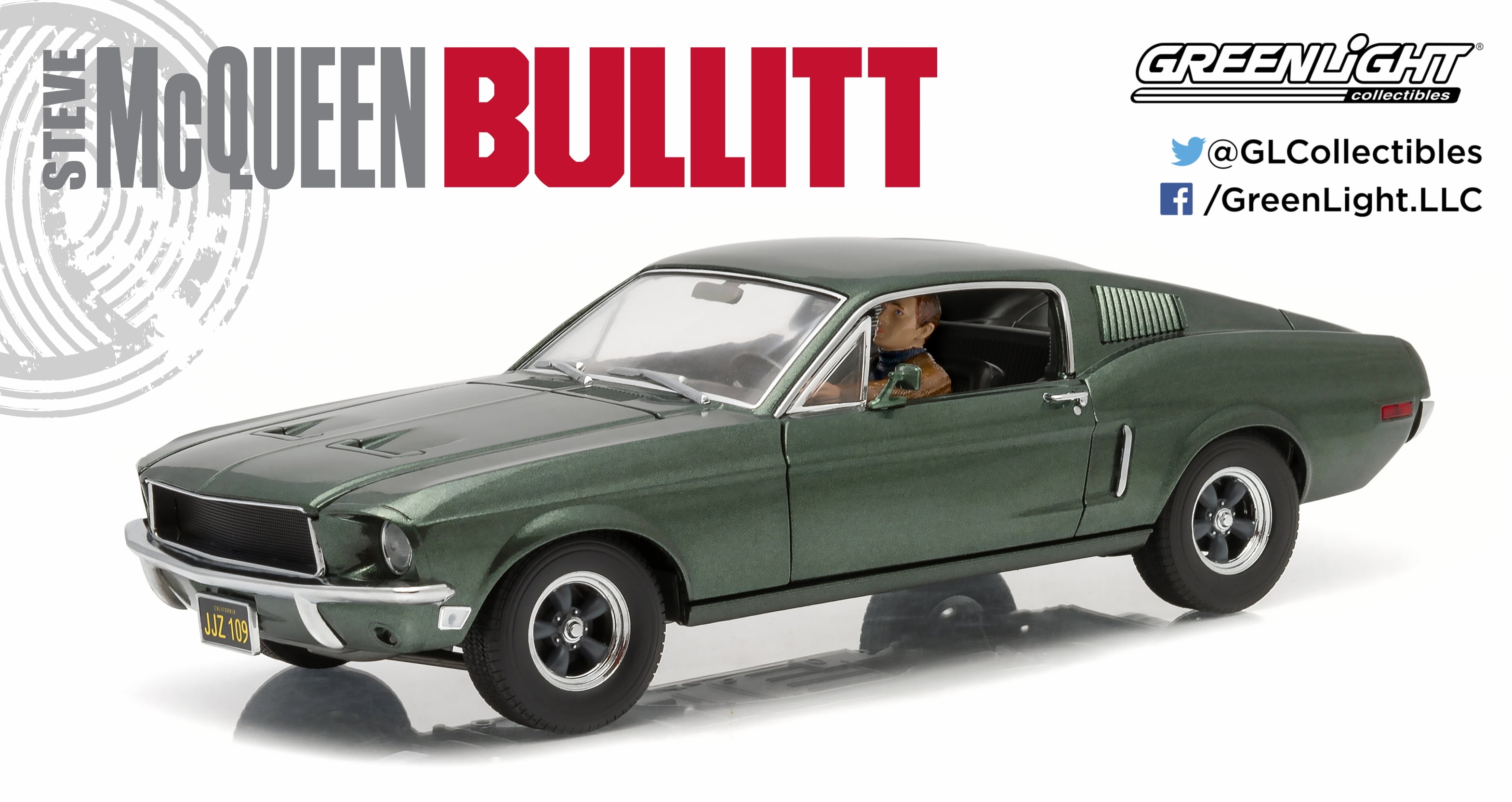 ミニカー 1968 FORD MUSTANG GT BULLITT Bullitt (1968) - 1968 Ford Mustang GT Fastback with 1:18