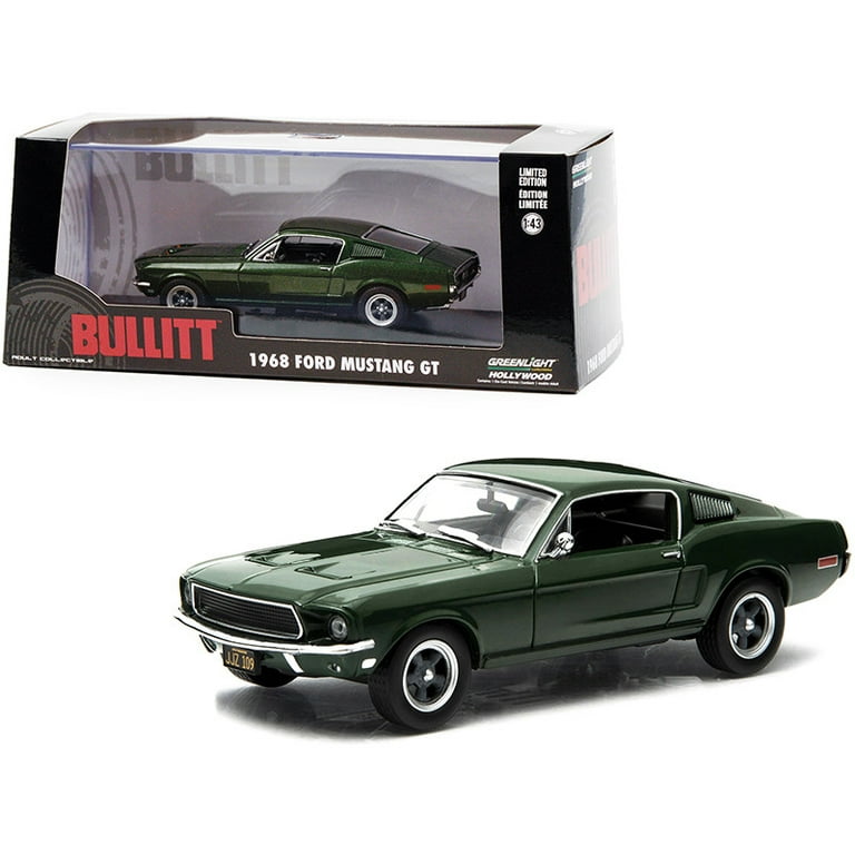 1968 Ford Mustang Gt Fastback Green Bullitt (1968) Movie 1
