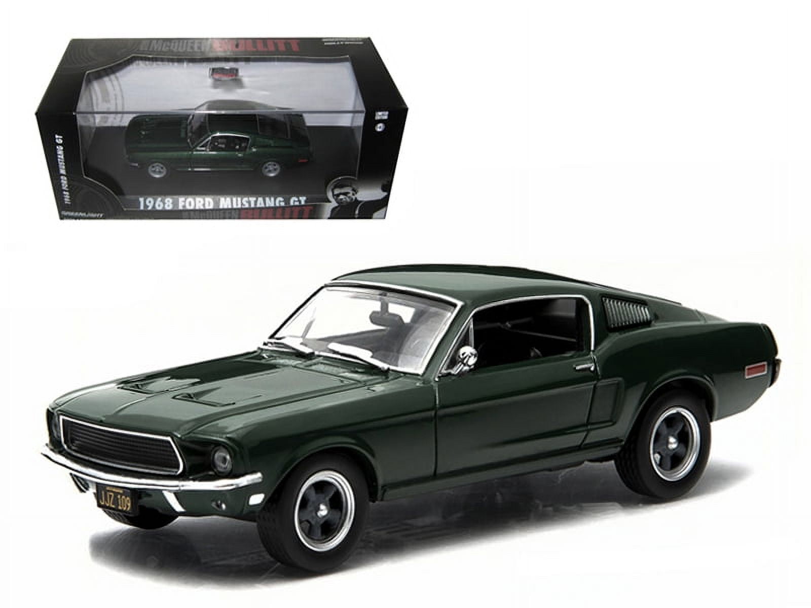 1968 Ford Mustang GT Fastback Green Steve McQueen Bullitt Movie