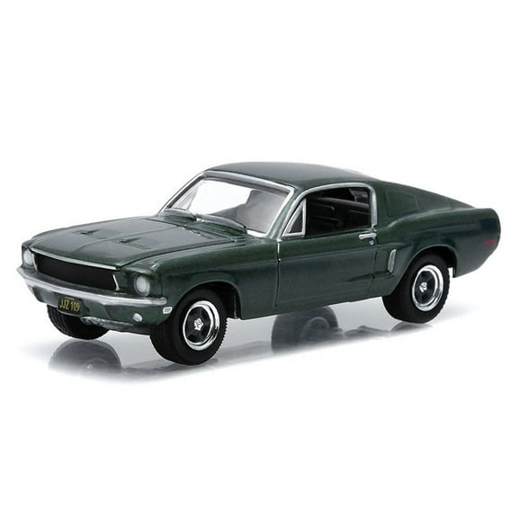 1968 Ford Mustang GT Fastback, Highland Green - Greenlight 44723/48 - 1/64 scale Diecast Model Toy Car