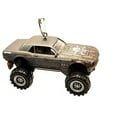 thumbnail image 1 of 1968 Ford Mustang Lifted Christmas Ornament 1:64 Gray Skull, 1 of 3