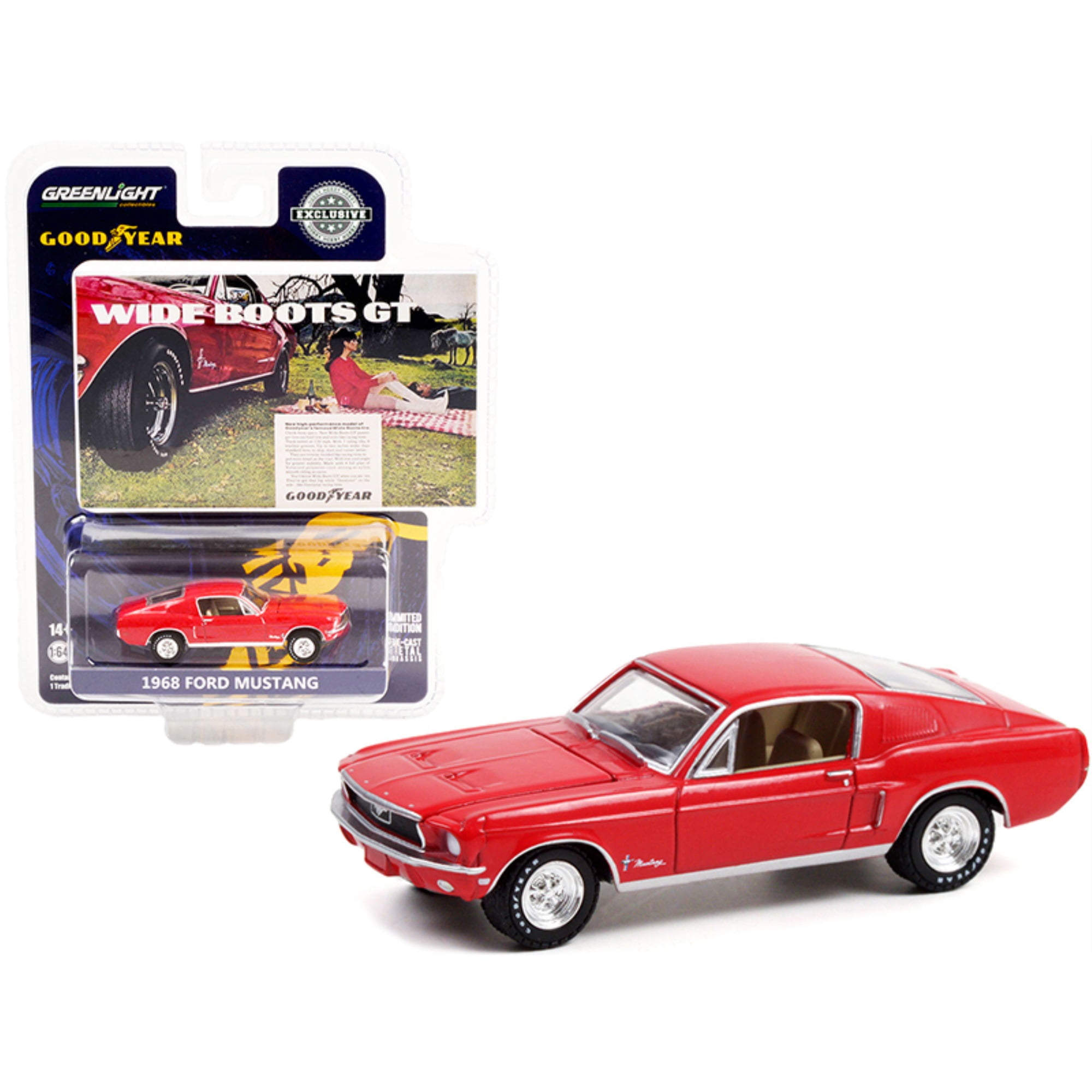 1968 Ford Mustang Red