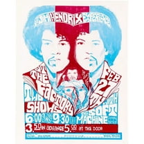 1968 JIMI HENDRIX CONCERT POSTER WALL ART PRINT IN MADISON WISCONSIN 11 x 17 Inch Poster