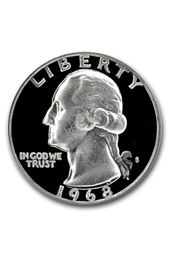 1968-S Washington Quarter Gem Proof