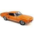 thumbnail image 1 of 1968 Shelby GT500 KR Orange Metallic with White Stripes Limited Edition to 348 pieces Worldwide 1/18 Diecast Model Car by ACME, 1 of 6