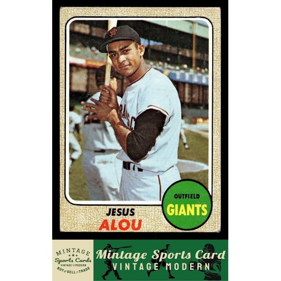 1968 Topps Jesus Alou #452