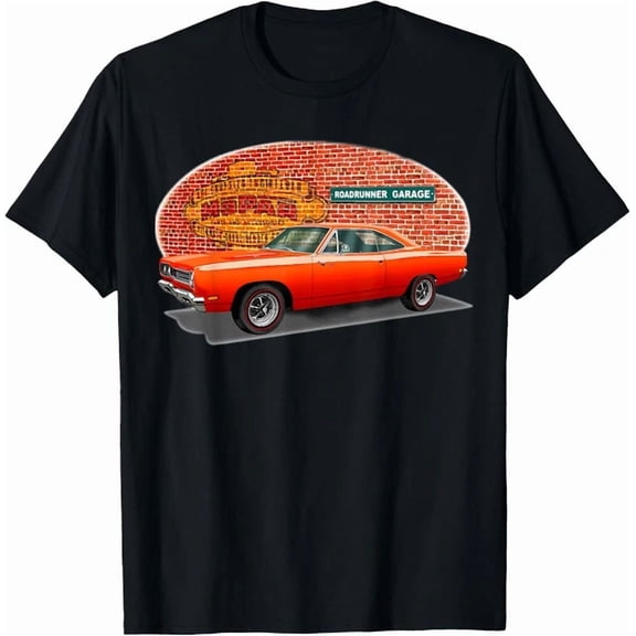 1969 69 Plymouth Roadrunner 1970 1972 T-Shirt BLACK Unisex S-5XL Hot Trending Shirt, Vintage Birthday Gift