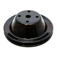 thumbnail image 1 of 1969-85 Chevy Small Block Black Steel Water Pump Pulley - Long, 1 of 1