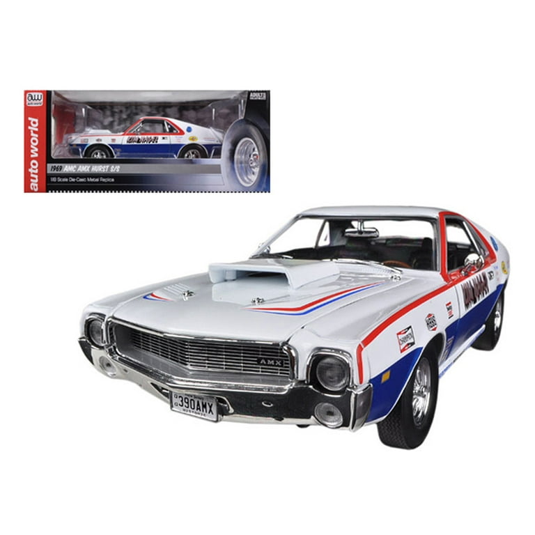 オートワールド 1/18 1969 AMC AMX オートワールド 1/18 1969 AMC AMX オレンジ アメ車ミニカー＆US
