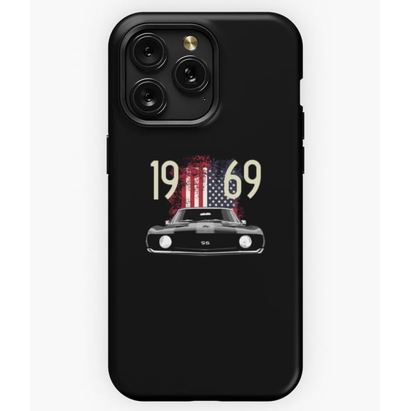 1969 Camaro SS Classic Car Fan Art G6607 Phone Case for iPhone17 16 15 14 13 12 11 Pro Max