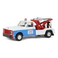 thumbnail image 1 of 1969 Chevrolet C-30 Dually Wrecker Tow Truck White and Blue "Hazzard County Garage" "Hobby Exclusive" 1/64 Diecast Model Car by Greenlight, 1 of 5
