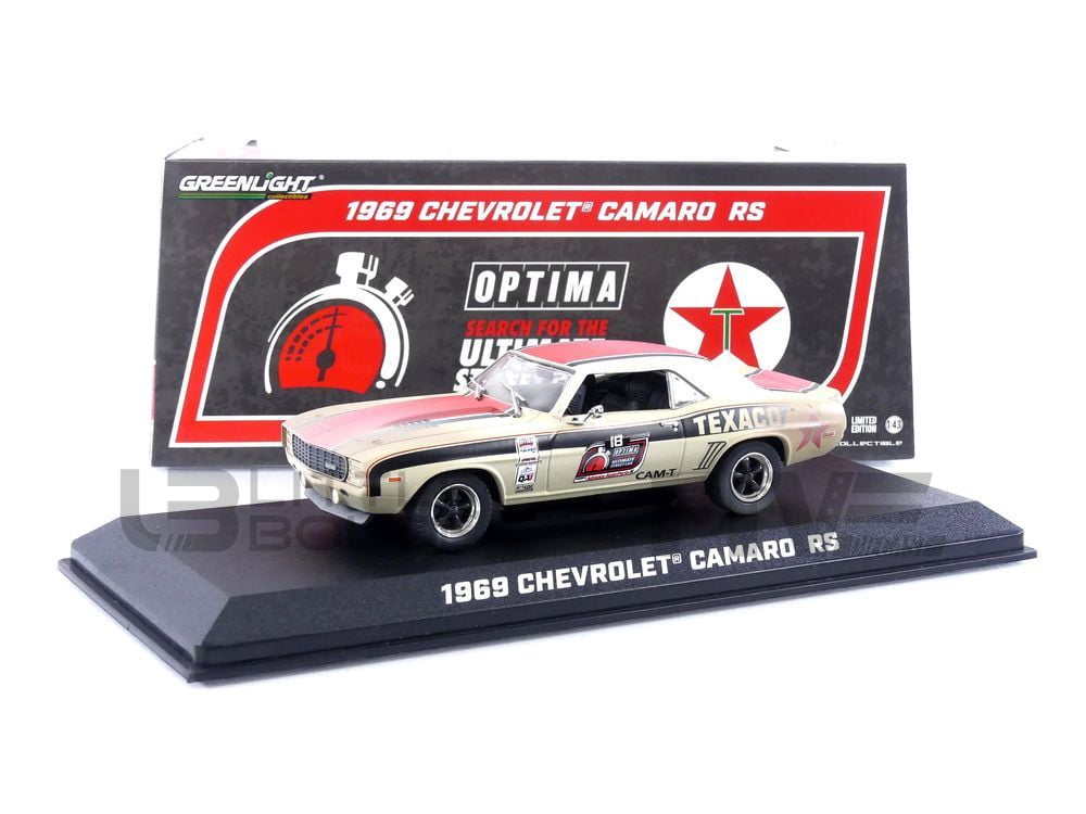 Chevrolet Camaro RS #18 Texaco 1969 CAM-T - 1:43 GreenLight BAZAROVÉ