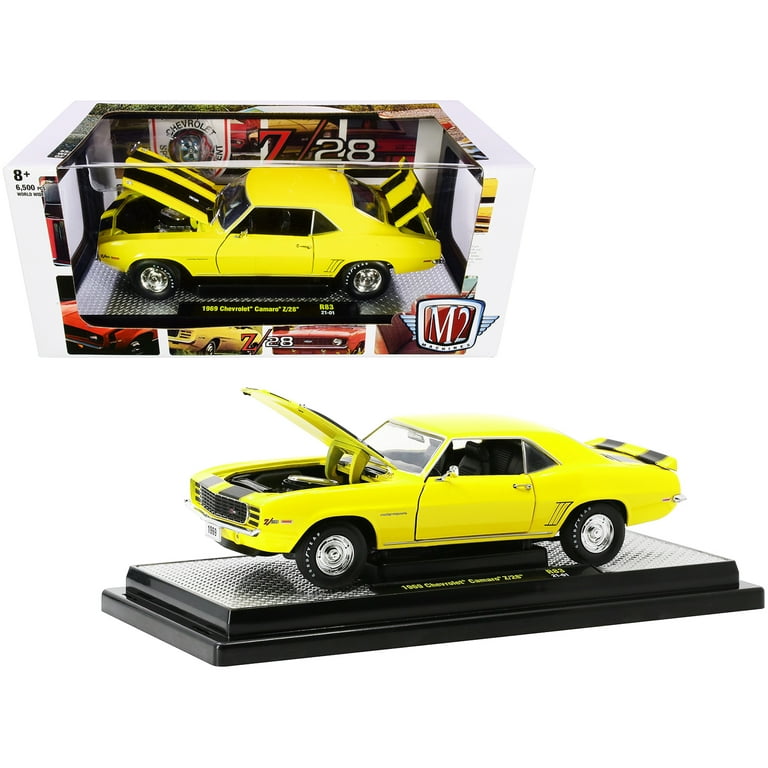 1969 Chevrolet Camaro Z/28 Daytona Yellow with Black Stripes