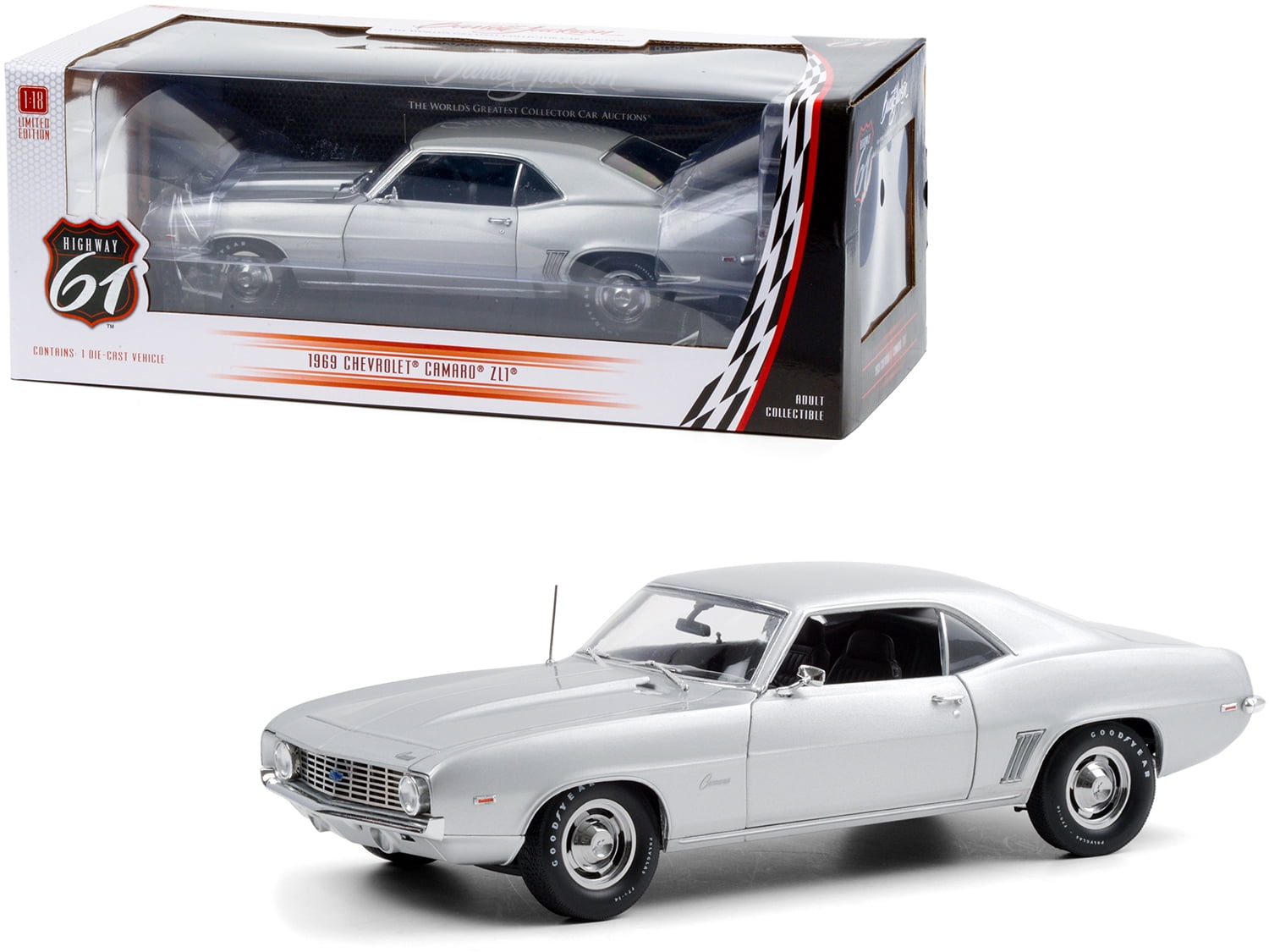 1969 Chevrolet Camaro ZL1 Coupe Silver (Lot #5010) 