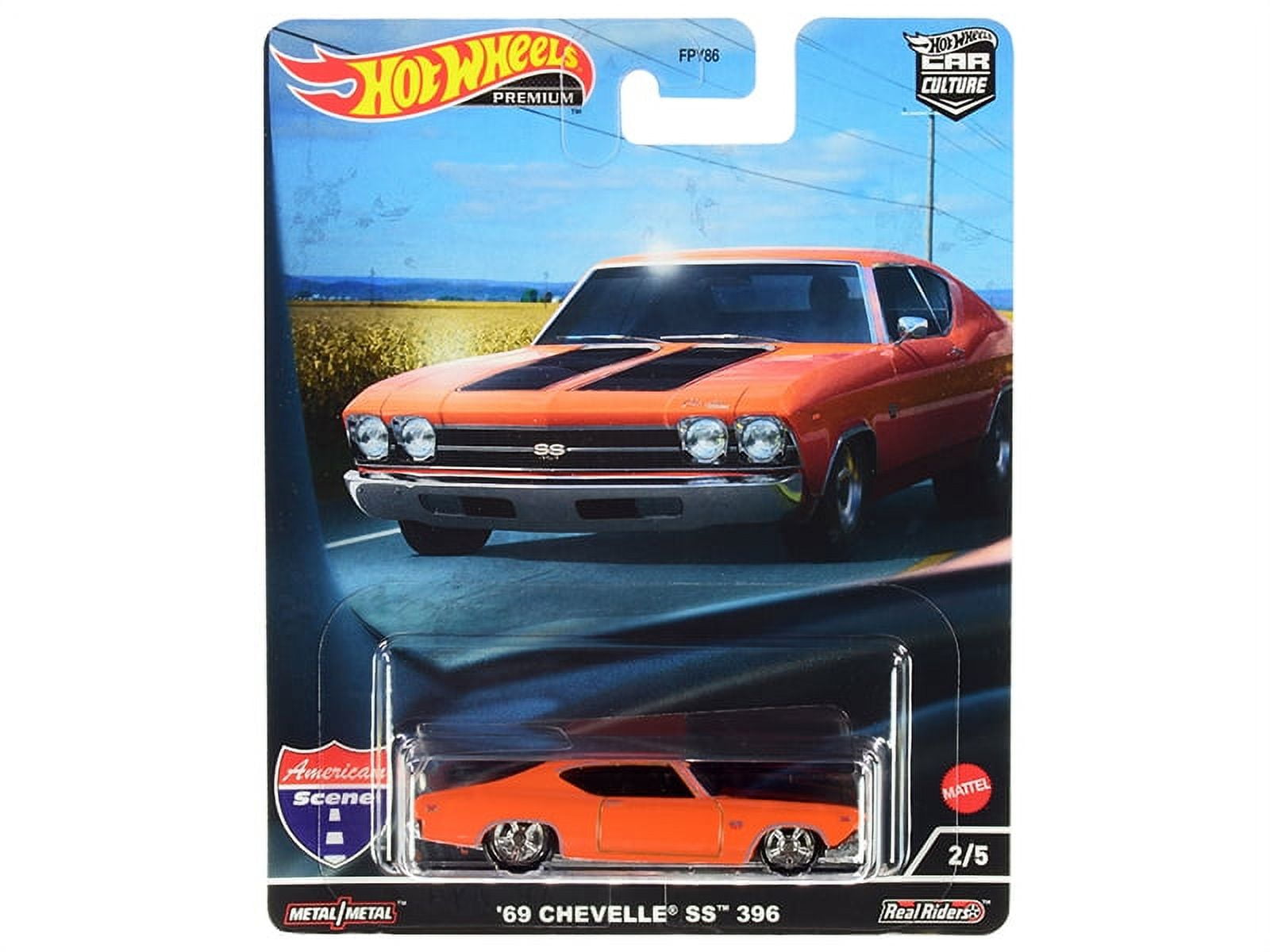 1969 Chevrolet Chevelle SS 396 Orange with Black Stripes American Scene Car Culture Series Diecast Model Car by Hot Wheels in Nepal at NPR 0 Rating 4