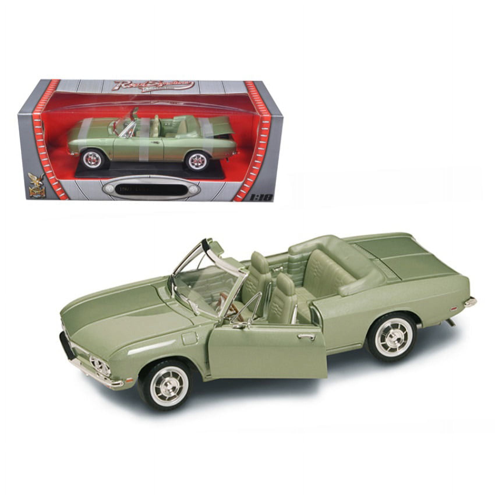 1969 Chevrolet Corvair Monza Green 1/18 Diecast Mo - Walmart.com
