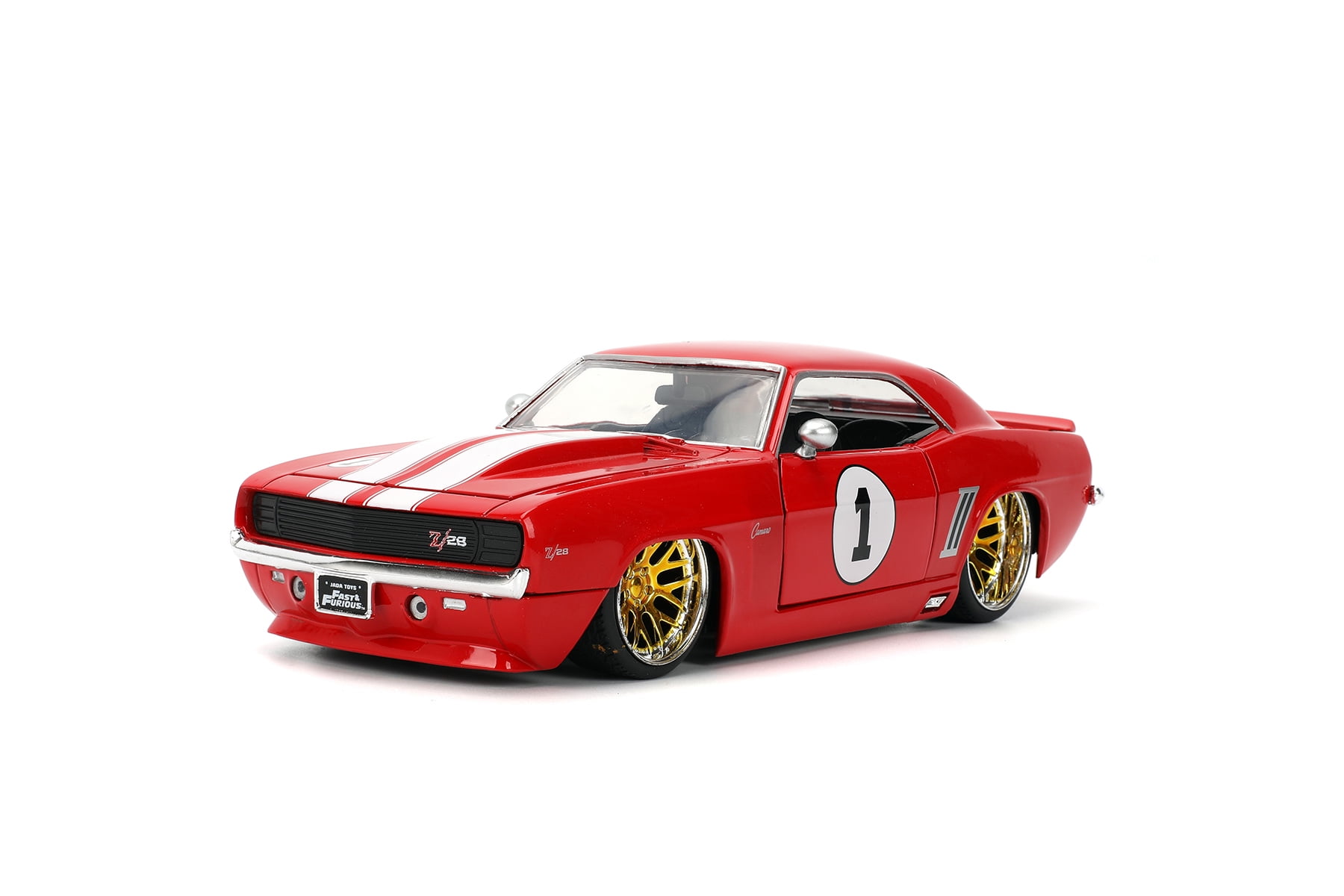 ミニカー FAST&FURIOUS Lancer vs Camaro 1969 Chevrolet Yenko Camaro and 2002 Mitsubishi Lancer