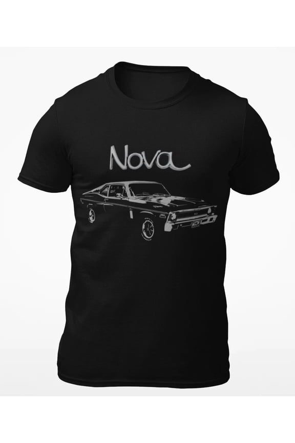 1969 Chevy Nova SS 350 Classic Car Short-Sleeve Unisex T-Shirt