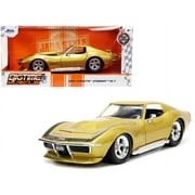 1969 Corvette Stingray Chevrolet ZL1 Die Cast Car Bigtime Muscle 124Selections May Vary