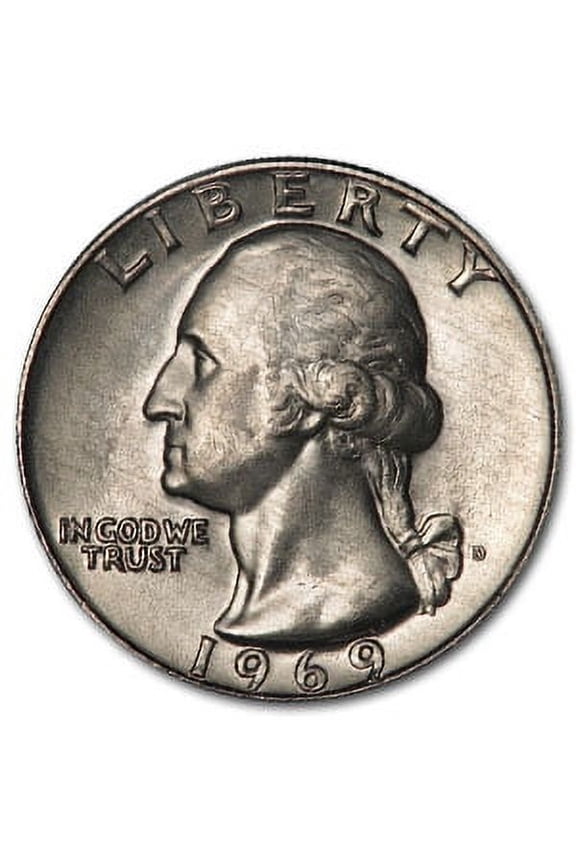 1969-D Washington Quarter BU