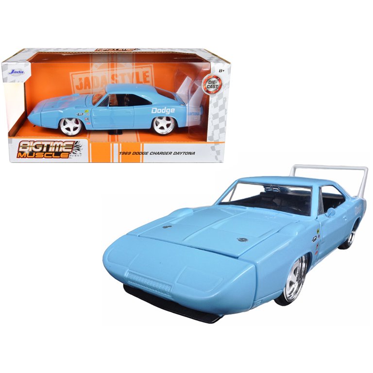 ミニカー JADATOYS 1/24 DODGE CHARGER DAYTONA JADA 1:24 1969 DODGE CHARGER DAYTONA DIE-CAST PURPLE 34036