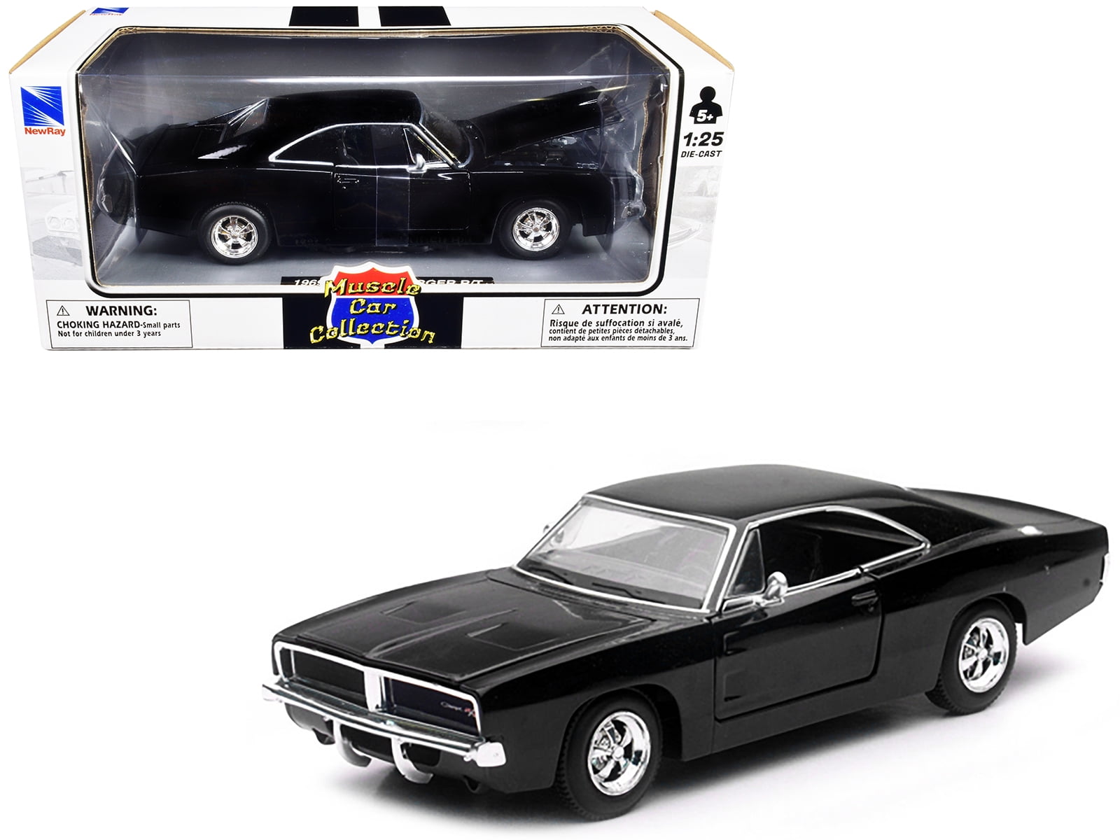 1969 Dodge Charger R/T Black 