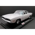 thumbnail image 1 of 1969 Dodge Charger R/T  Pearl Gray  1:18 Metal Die Cast Car  Maisto, 1 of 11