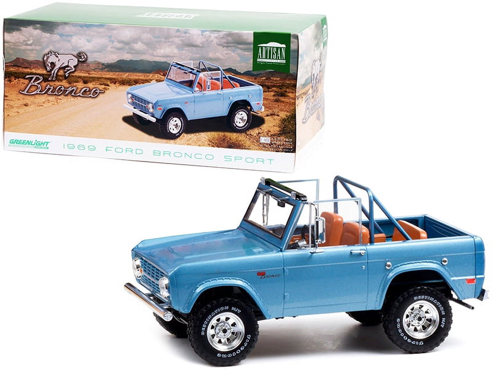 GREENLIGHT 1969 フォードブロンコスポーツ　1/18 1969-Ford-Bronco-Sport-