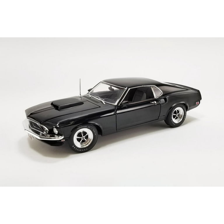 1969 Ford Mustang BOSS 429 Black Acme A1801859 1 18 scale Diecast Model Car Walmart