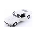 thumbnail image 1 of 1969 Ford Mustang Boss 429 Hardtop, White - Welly 24067/4D - 1/24 scale Diecast Model Toy Car (Brand New but NO BOX), 1 of 3