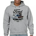 thumbnail image 1 of 1969 Ford Torino GT Cobra Sweatshirt American Muscle Car Classic Vintage Retro FoMoCo Performance Licensed Hoodie, 1 of 7