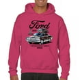 thumbnail image 1 of 1969 Ford Torino GT Cobra Sweatshirt American Muscle Car Classic Vintage Retro FoMoCo Performance Licensed Hoodie, 1 of 7